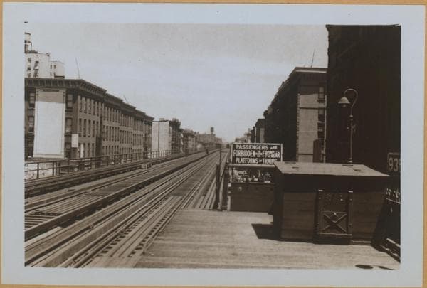 Manhattan: Columbus Avenue - 93rd Street (West), 1940