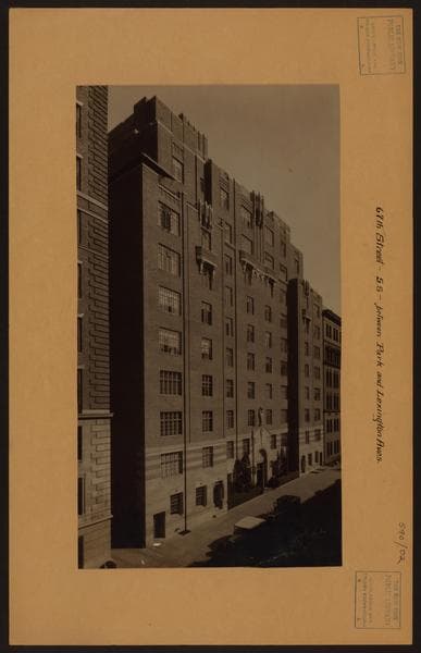 Manhattan: 67th Street (East) - Park Avenue, 1930