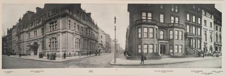 No. 834 Frank J. Gould - No. 838 William Watts Sherman - No. 840 John Jacob Astor - No. 844 J. P. Morton], 1911