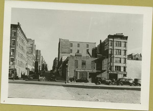 60th Street (West) - Eleventh Avenue looking east, 1939-10-24