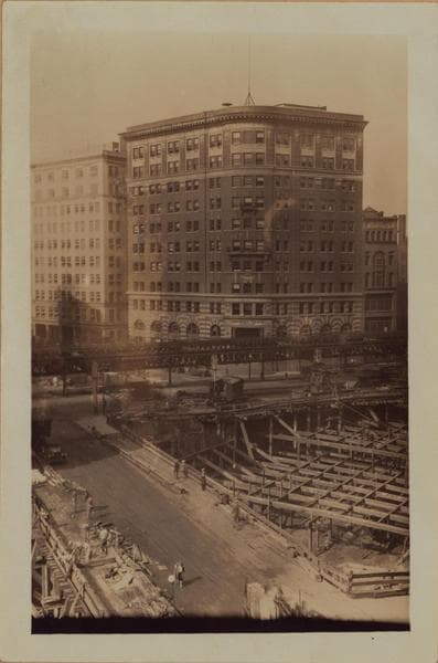 Manhattan: West Broadway - Beach Street, 1928