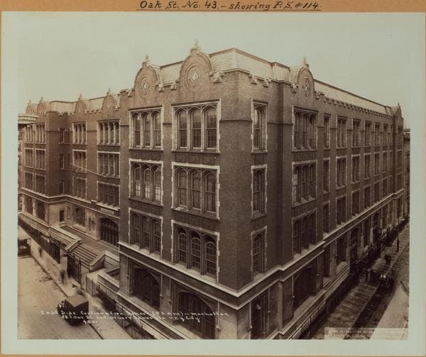 Manhattan: Oak Street - Oliver Street, 1920