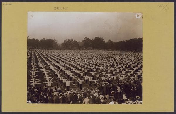 Manhattan: Central Park., 1913