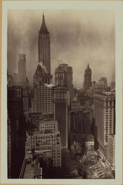 Manhattan: Wall Street - Beaver Street, 1930