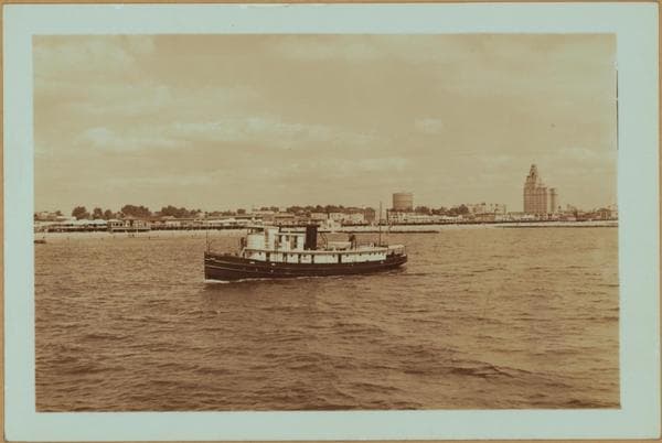 Islands - Coney Island beach - [Half-Moon Hotel - Seagate's private waterfront.], 1936–1937