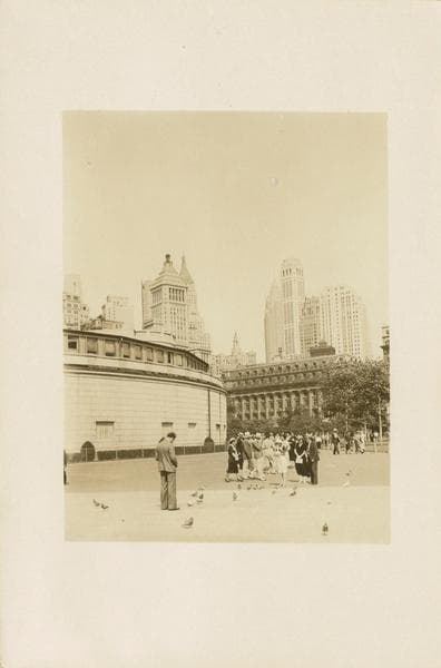 Manhattan: Battery Park - Aquarium (rear)., 1932