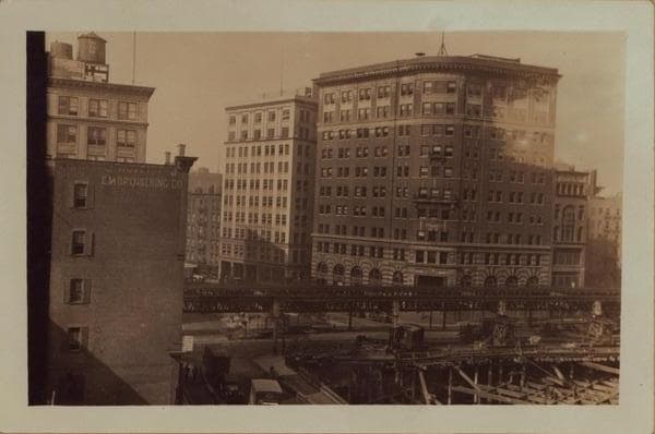 Manhattan: West Broadway - Beach Street, 1928