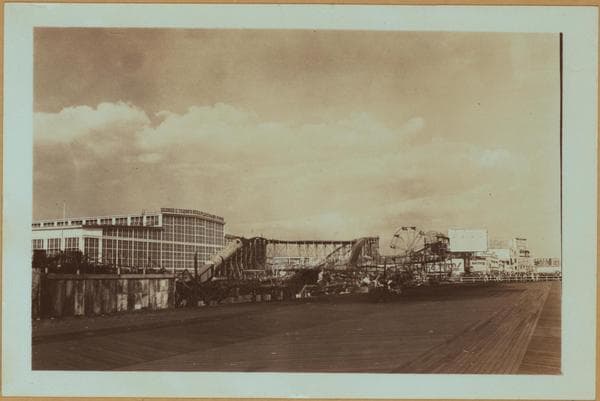 Islands - Coney Island - [Site of the Steeplechase fire.], 1939