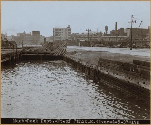Manhattan: East River Drive - 8th Street (East), 1937