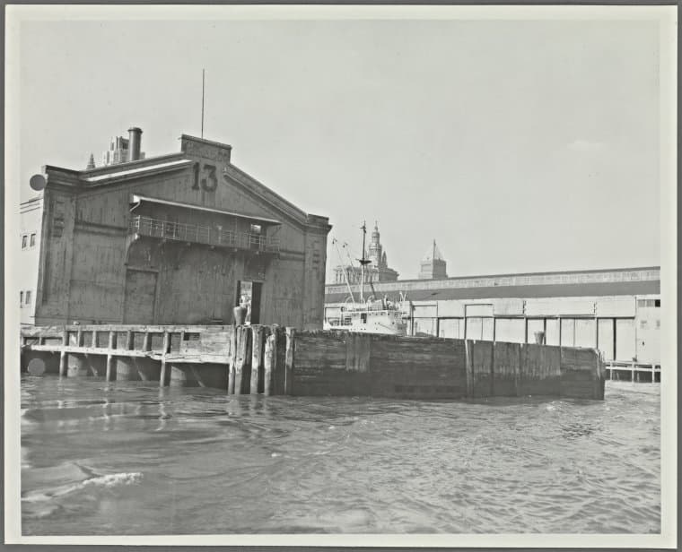 Pier 13, East River, 1951