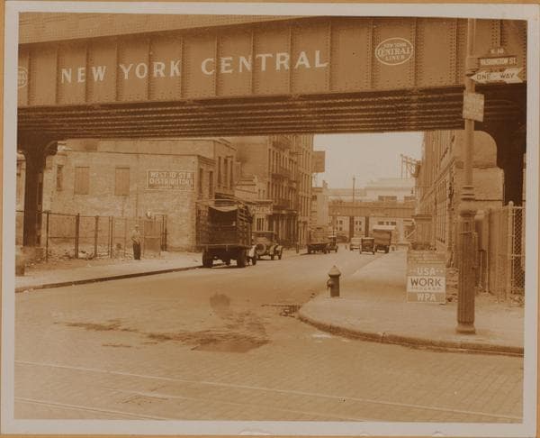 Manhattan: 10th Street (West) - West Street, 1936