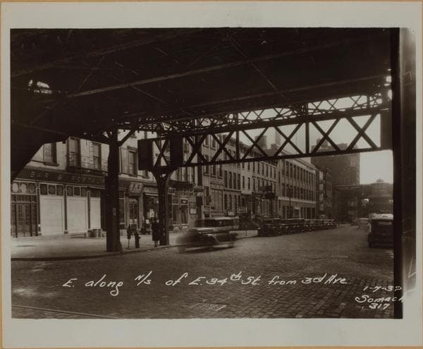 Manhattan: 34th Street (East) - 3rd Avenue, 1939