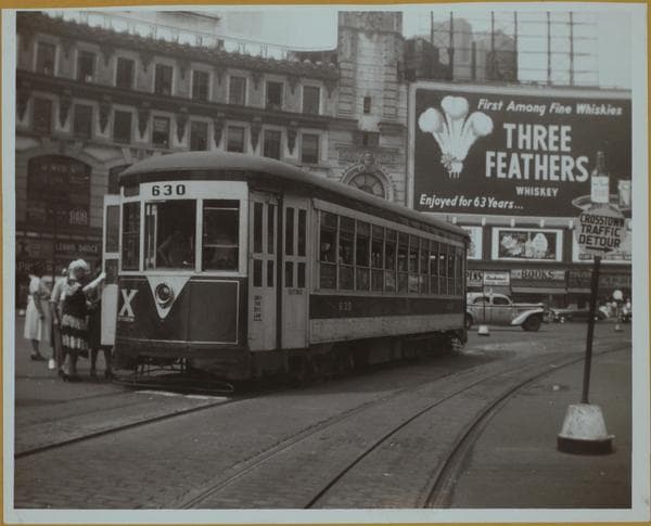 Transportation - Trolley., 1945