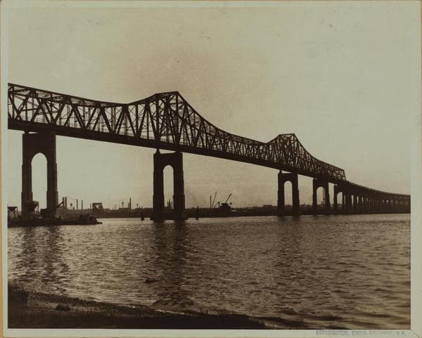 Bridges - Outerbridge Crossing site - [Kill Van Kull - Tottenville, Staten Island - Perth Amboy, New Jersey.], 1930