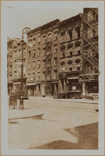 Manhattan: East Broadway - Pike Street, 1931