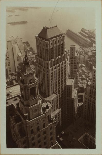 General view - [Manhattan - Wall Street - Bank of Manhattan building (East).], 1933