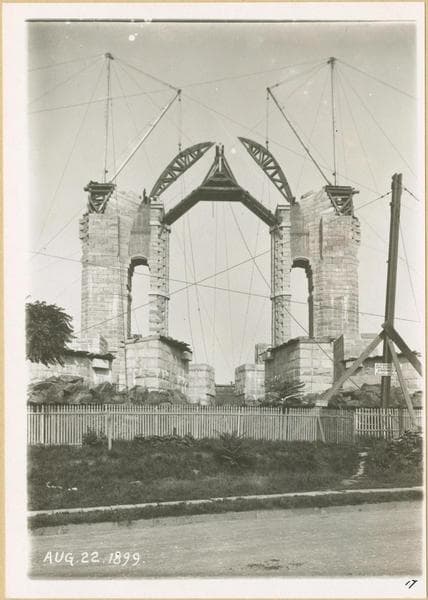 Manhattan: Amsterdam Avenue - Cathedral Parkway, 1899