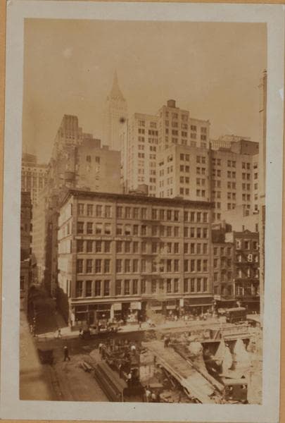 Manhattan: Fulton Street - Gold Street, 1930