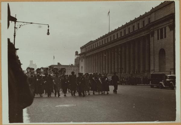 Celebrations - Parades - Municipal events - W.P.A. [Works Progress Administration] Parade., 1937; 1937-01