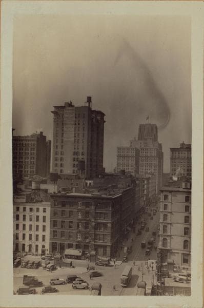 Manhattan: Worth Street - Lafayette Street, 1931