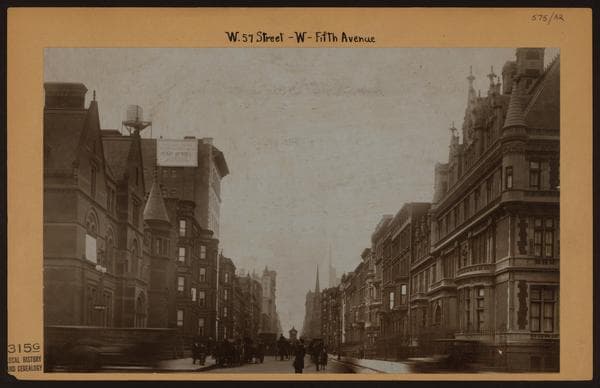 Manhattan: 57th Street (West) - 5th Avenue, 1913