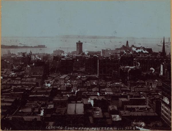 Manhattan: Park Row - Frankfort Street, 1890