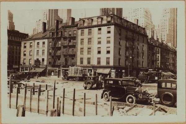 Manhattan: South Street - Fulton Street, 1931