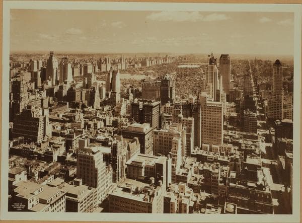 General view - [Midtown Manhattan - Madison Avenue - Between 49th and 50th Streets (Northwest).], 1932