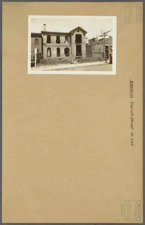 Brooklyn: Carroll Street - Hicks Street