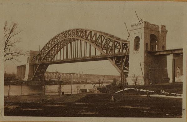 Bridges - Hell Gate Bridge - [East River.], 1917