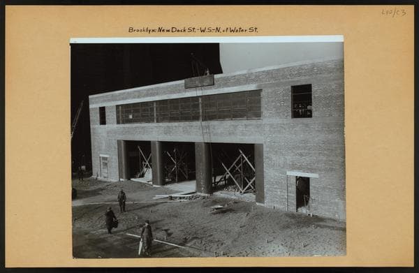 Brooklyn: New Dock Street - Water Street, 1936