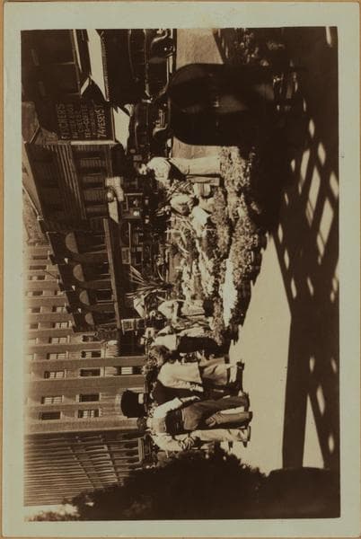 Occupations - Peddlers - Flowers., 1935