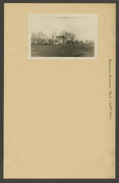 Queens: Kissena Boulevard - 64th Avenue, 1927