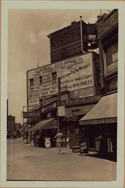 Manhattan: Varick Street - Carmine Street, 1935