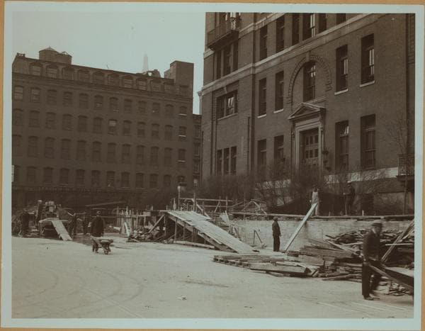 Hospitals - Bellevue Hospital - [The morgue.], 1937