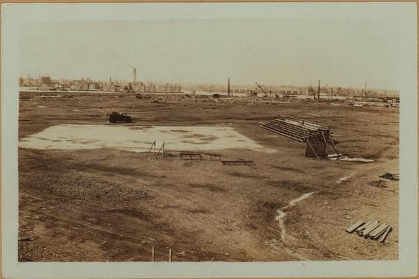 Islands - Rikers Island - [Riker's Island Chapel - Miniature golf course - Baseball diamond - Old prisoners' row.], 1931