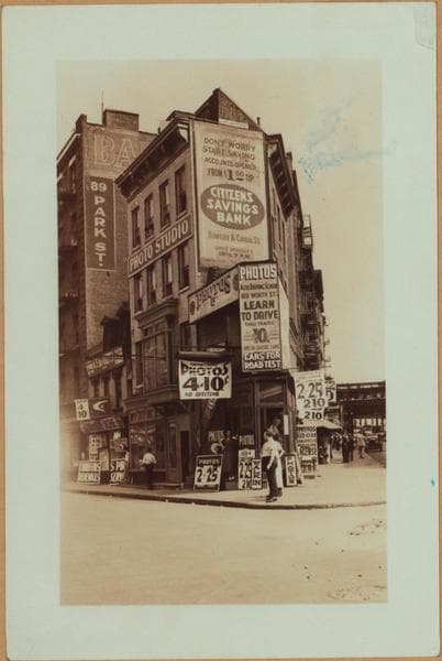 Manhattan: Worth Street - 3rd Street (West), 1935