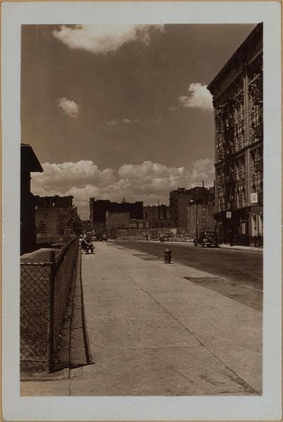 Manhattan: Cherry Street - Corlears Street, 1939