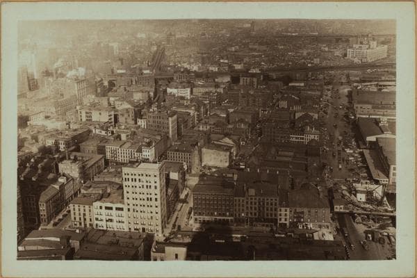 General view - Wall Street - North., 1930