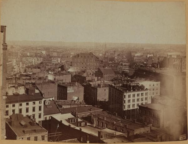 General view - East side of Lower Manhattan.