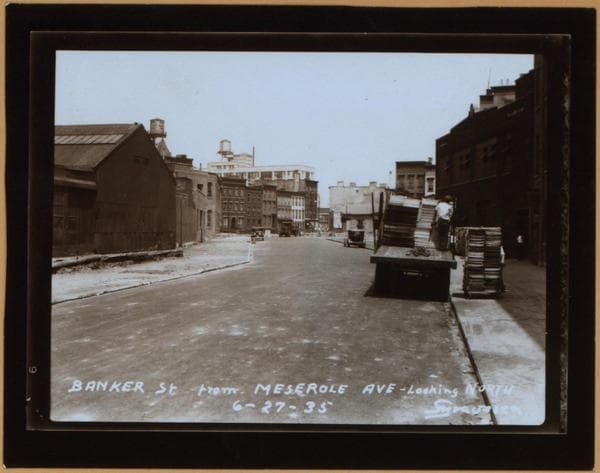 Brooklyn: Banker Street - Meserole Avenue, 1935