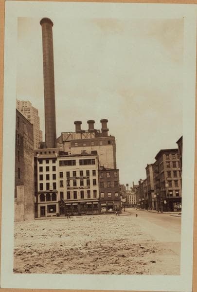 Manhattan: Water Street - Pine Street, 1936