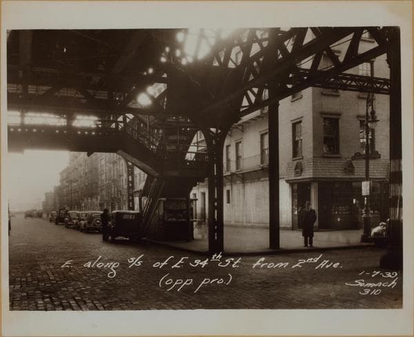 Manhattan: 34th Street (East) - 2nd Avenue, 1939