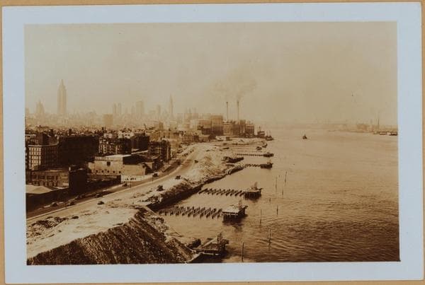 Manhattan: East River Drive - Houston Street (East), 1937