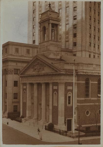 Manhattan: Duane Street - Park Row, 1934