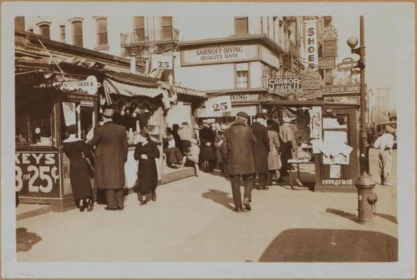 Manhattan: Delancey Street - Ludlow Street, 1934