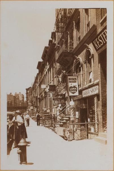 Manhattan: 2nd Street - 2nd Avenue, 1934