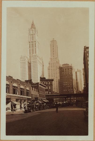 Manhattan: Vesey Street - Washington Street, 1934–1935