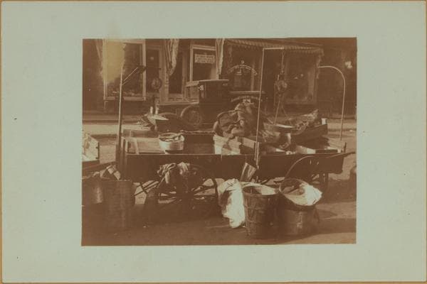 Occupations - Peddlers - Food - Fish., 1931