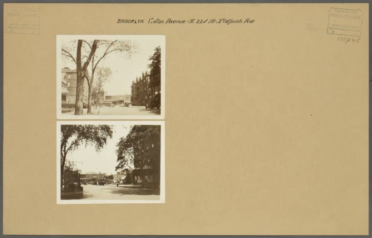 Brooklyn: Caton Avenue - 21st Street (East), 1929